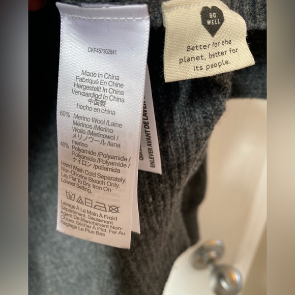 Madewell Merino Wool Glenbrook Pullover Sweater Size XS - Picture 5 of 5